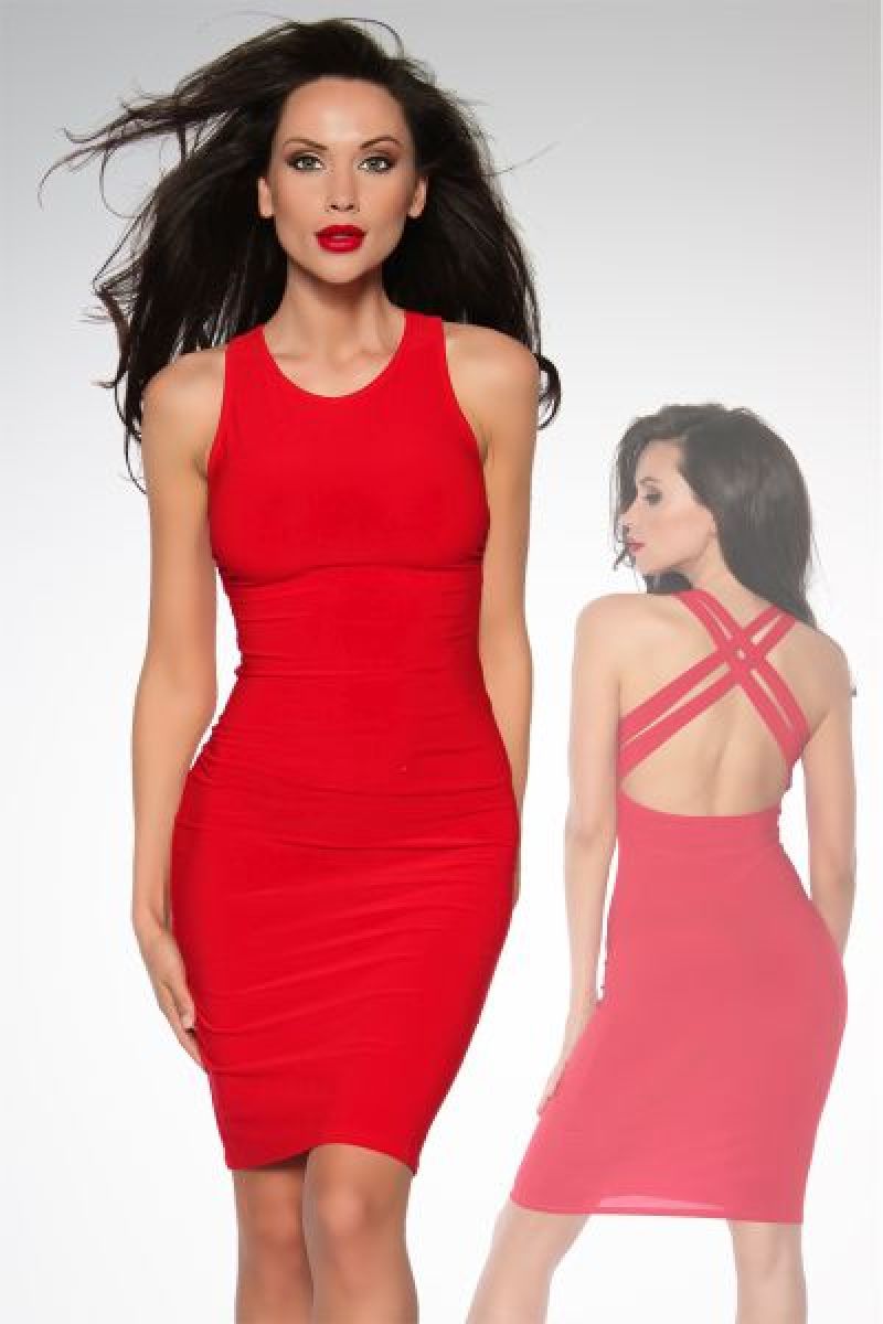 Cocktail-Kleid rot 1-12927-013 Cocktail-Kleid rot 1-12927-013
