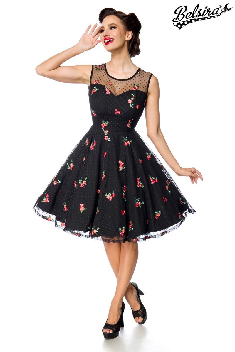 Cocktailkleid schwarz 1-50217-002 Cocktailkleid schwarz 1-50217-002