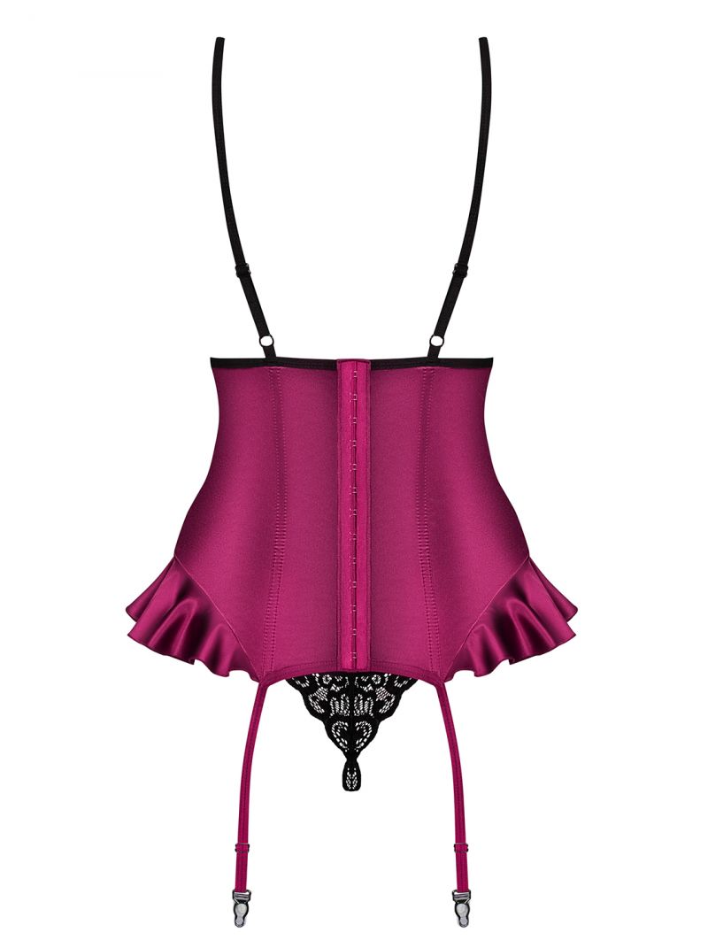 Corsage - burgund - Collection Linda Corsage - burgund - Collection Linda