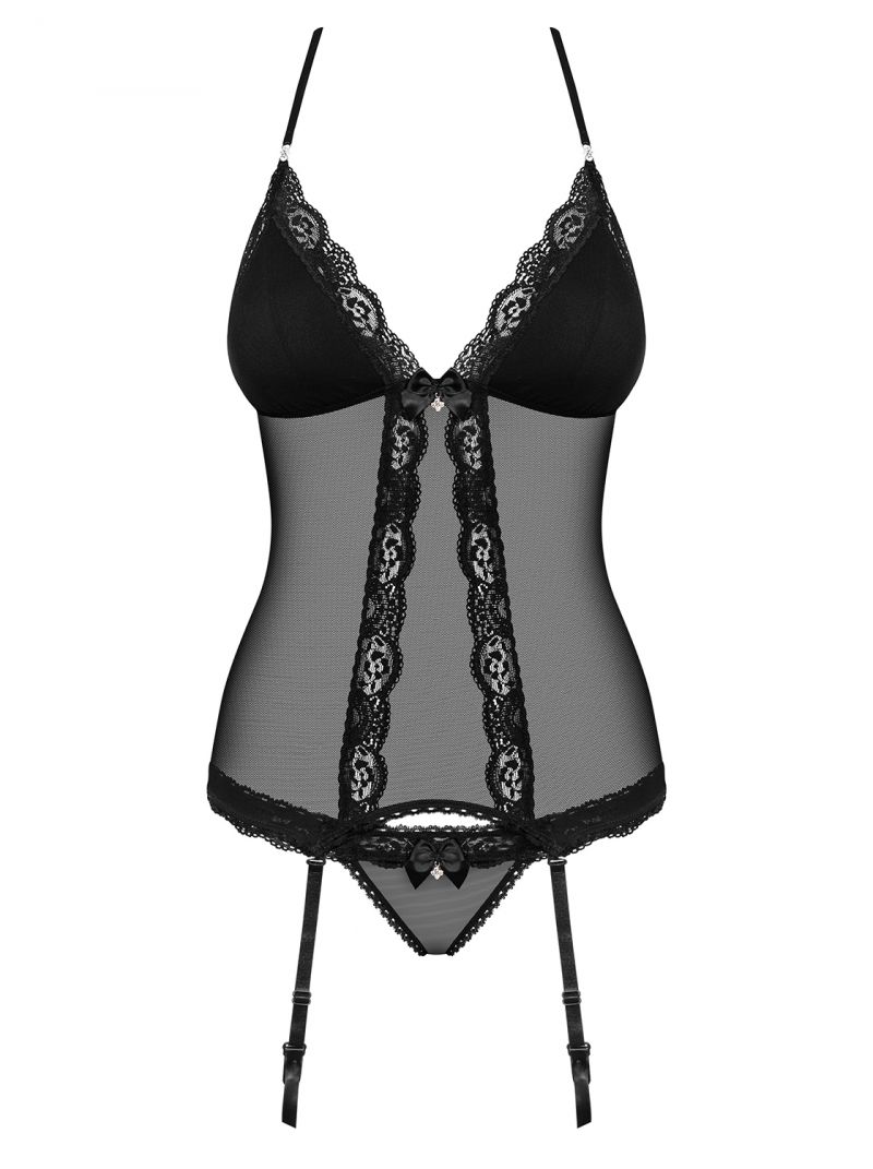 Corsage - schwarz - Collection Selena Corsage - schwarz - Collection Selena