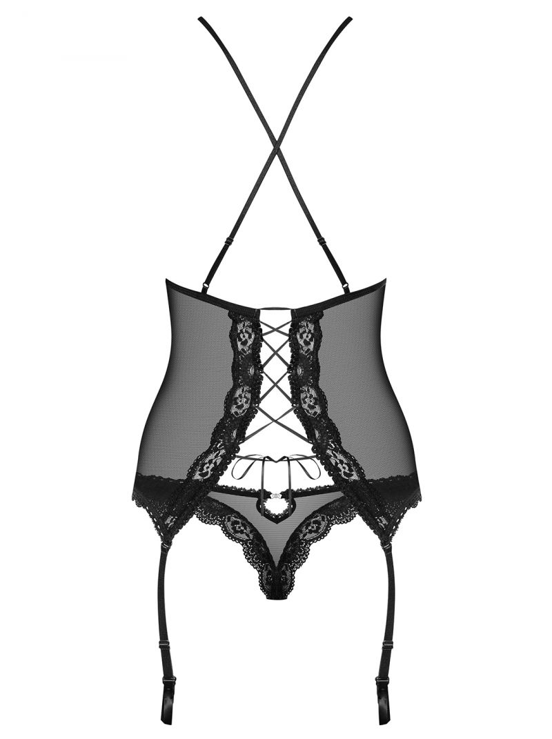 Corsage - schwarz - Collection Selena Corsage - schwarz - Collection Selena