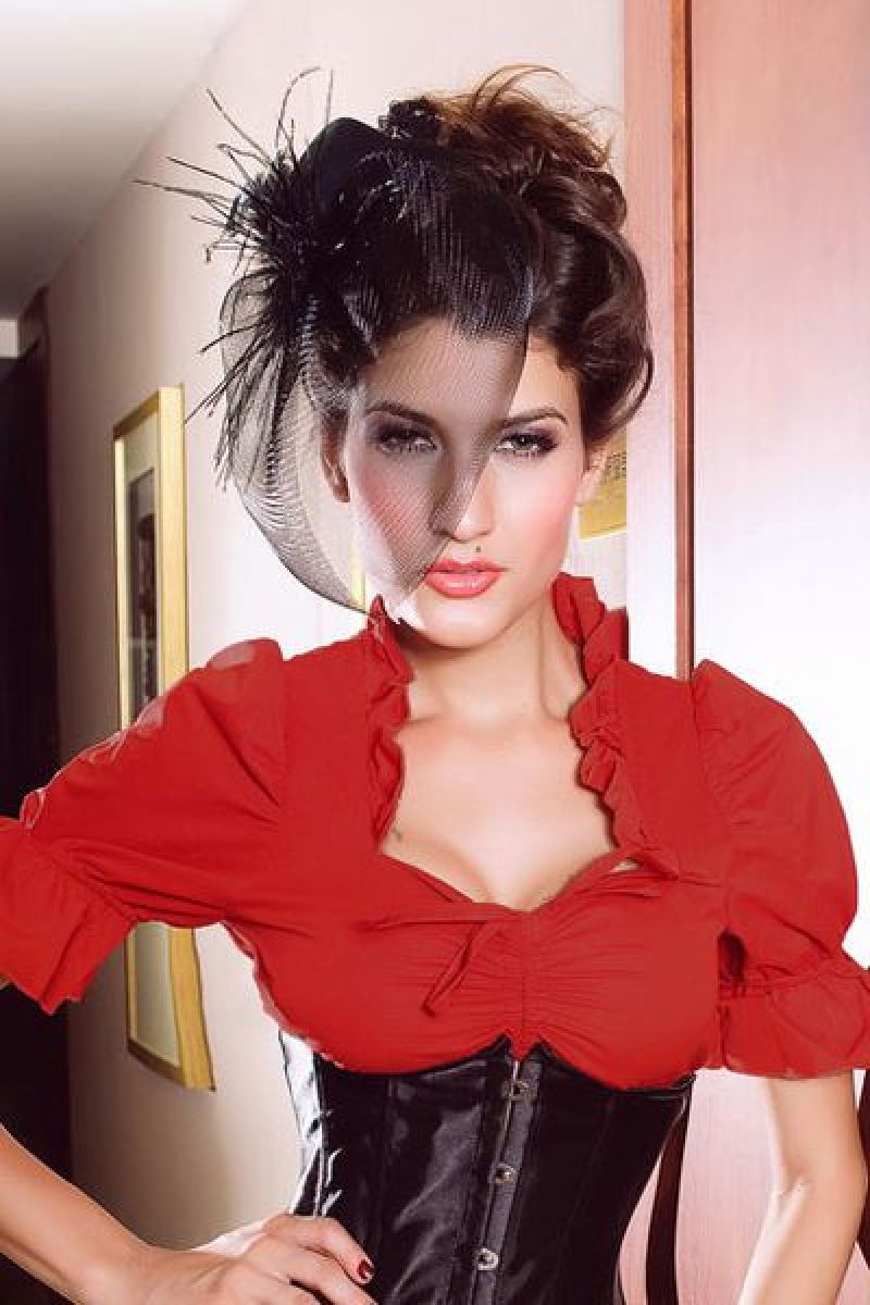 Dirndl-Bluse rot 1-12107-013 Dirndl-Bluse rot 1-12107-013