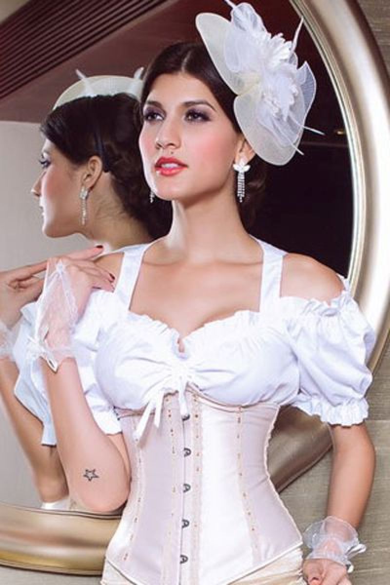 Dirndl-Bluse weiss 1-12176-014 Dirndl-Bluse weiss 1-12176-014