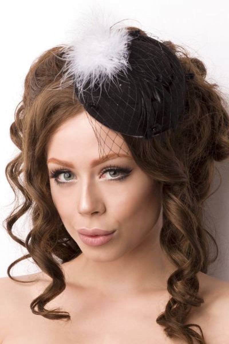 Fascinator schwarz 1-14769-002