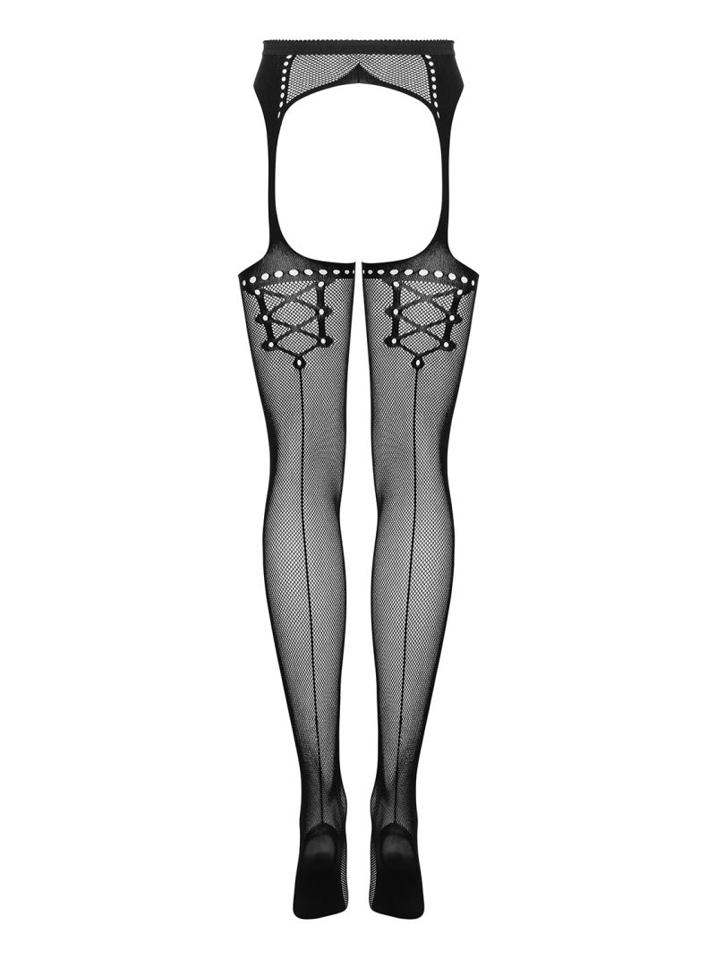 Garter Stockings S314 schwarz