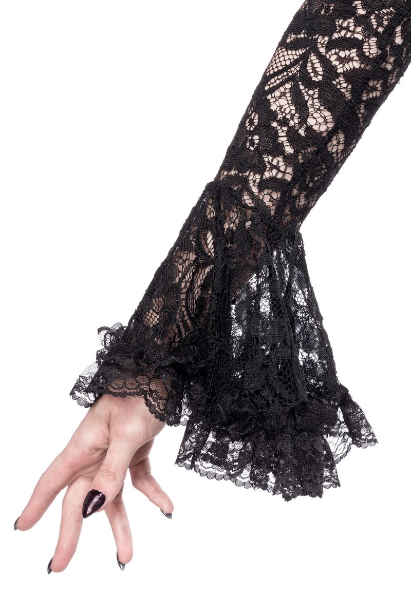Gothic-Bolero aus Spitze Gothic-Bolero aus Spitze