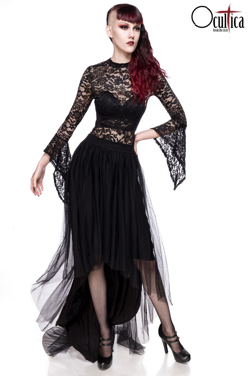 Gothic-Tuellrock schwarz 1-90011-002 Gothic-Tuellrock schwarz 1-90011-002