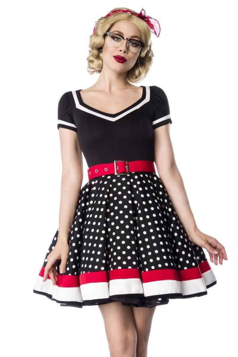 Kleid mit Gürtel Kleid mit Gürtel