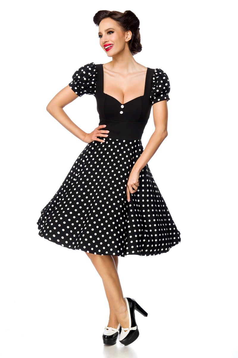 Kleid mit Puffärmeln Kleid mit Puffärmeln