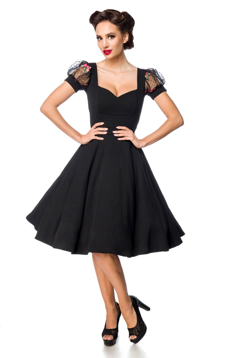 Kleid mit Puffärmeln Kleid mit Puffärmeln