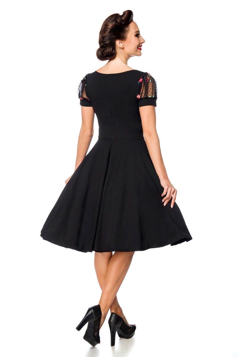 Kleid mit Puffärmeln Kleid mit Puffärmeln