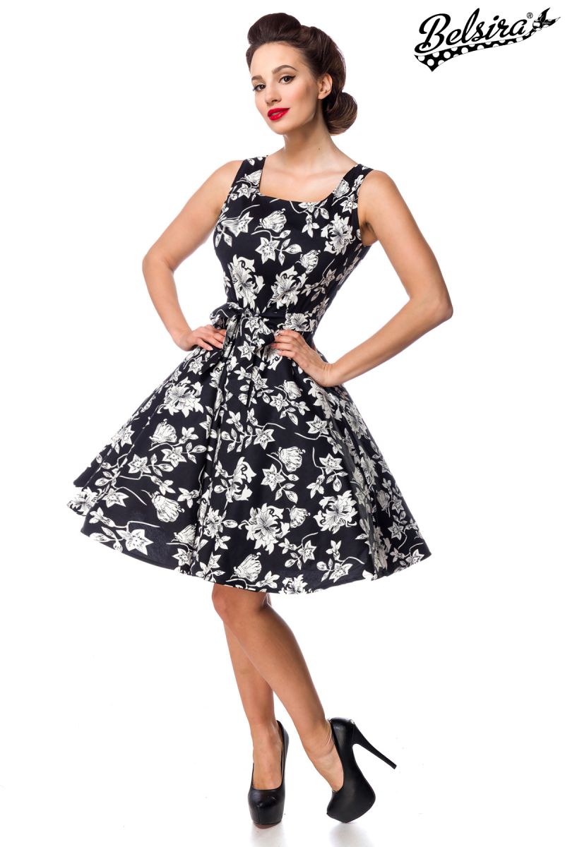 Kleid schwarz-weiss 1-50308-010 Kleid schwarz-weiss 1-50308-010