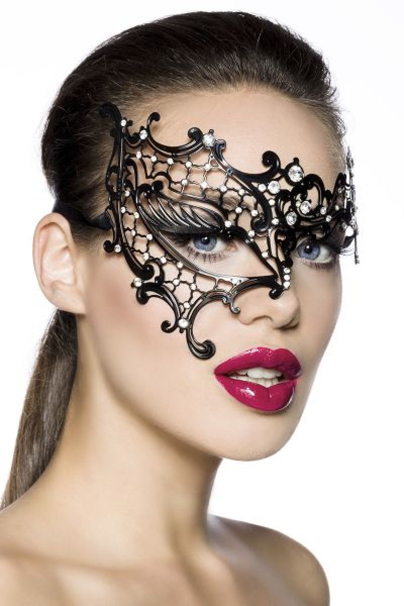 Metallmaske schwarz 1-13579-002 Metallmaske schwarz 1-13579-002