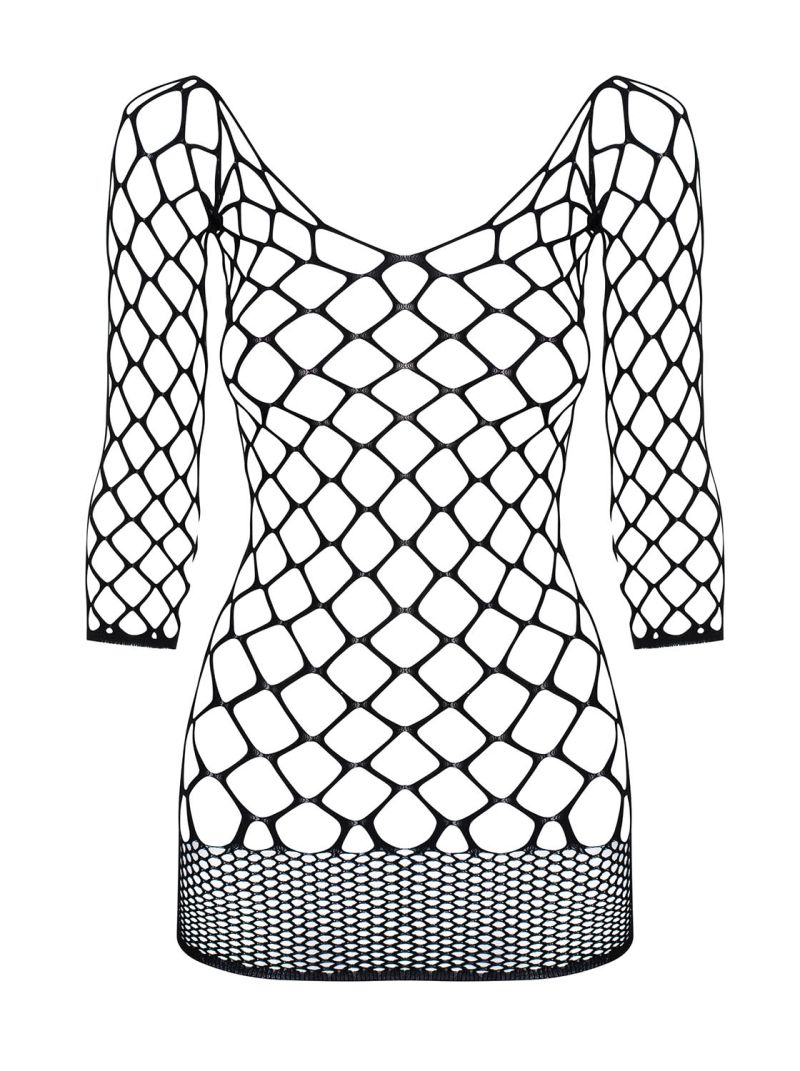 Minikleid D606 schwarz