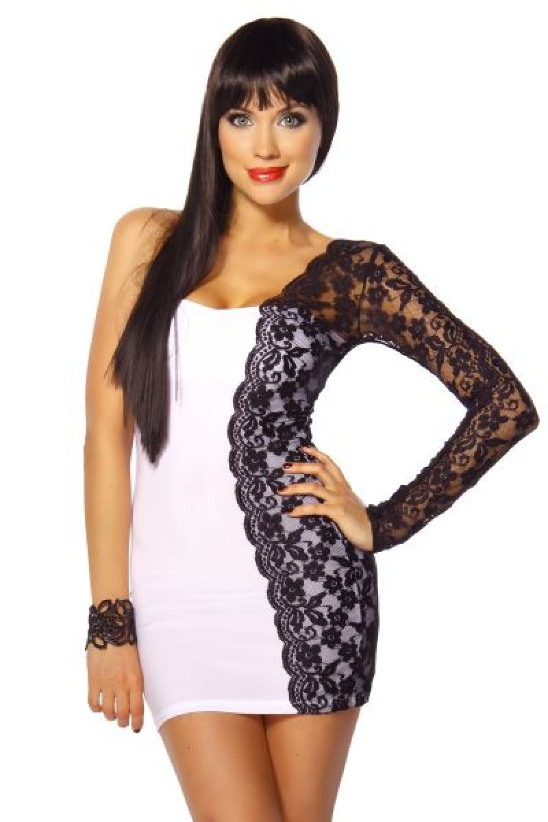 Minikleid mit Spitze Minikleid mit Spitze