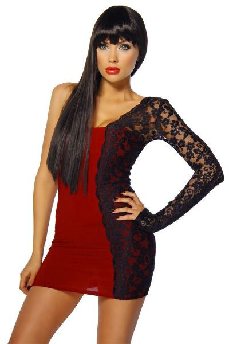 Minikleid mit Spitze Minikleid mit Spitze