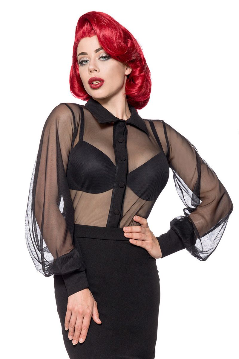 Netz-Bluse Netz-Bluse