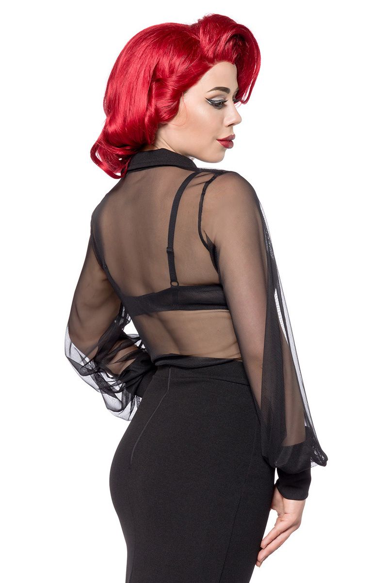 Netz-Bluse Netz-Bluse