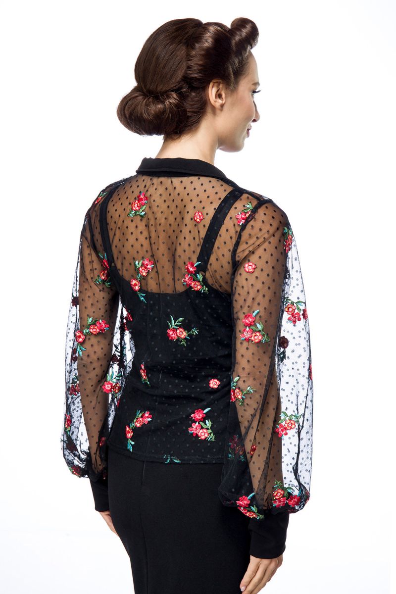 Netz-Bluse Netz-Bluse
