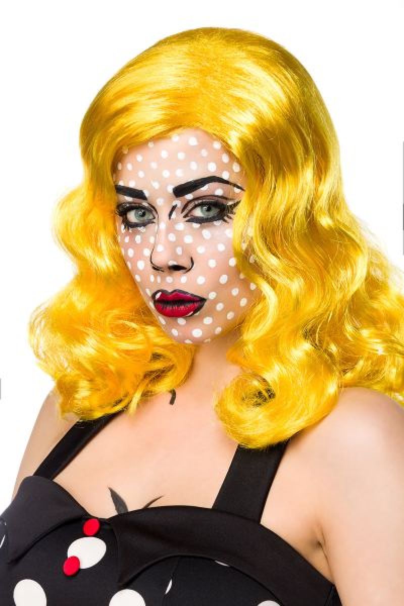 Pop Art Perücke Pop Art Perücke