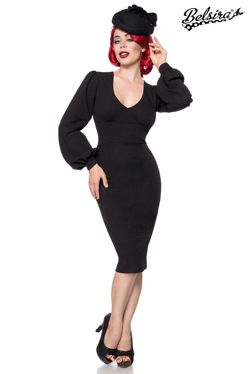 Retro Kleid schwarz 1-50079-002 Retro Kleid schwarz 1-50079-002