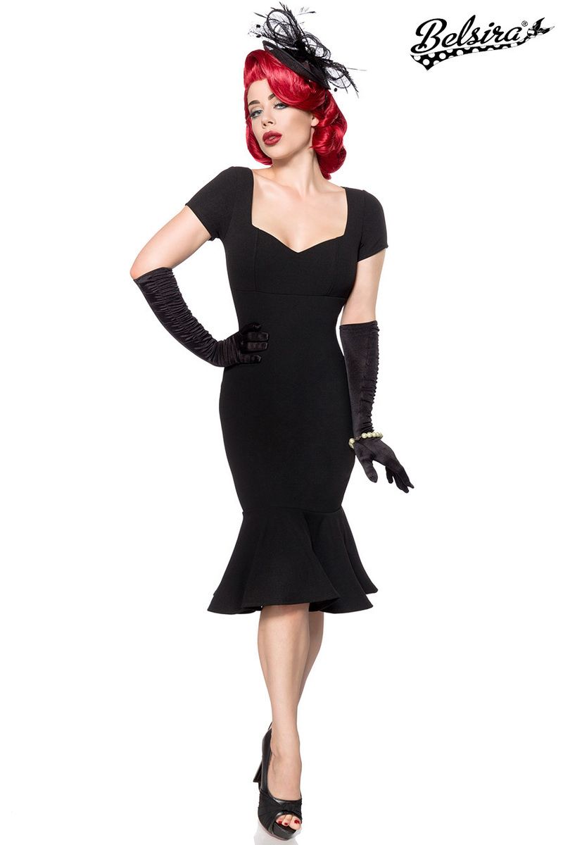 Retro Kleid schwarz 1-50085-002 Retro Kleid schwarz 1-50085-002