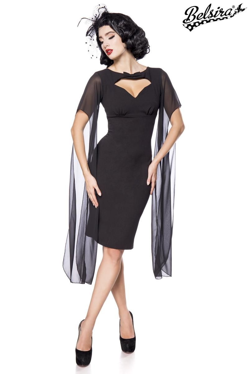 Retro Kleid schwarz 1-50107-002 Retro Kleid schwarz 1-50107-002