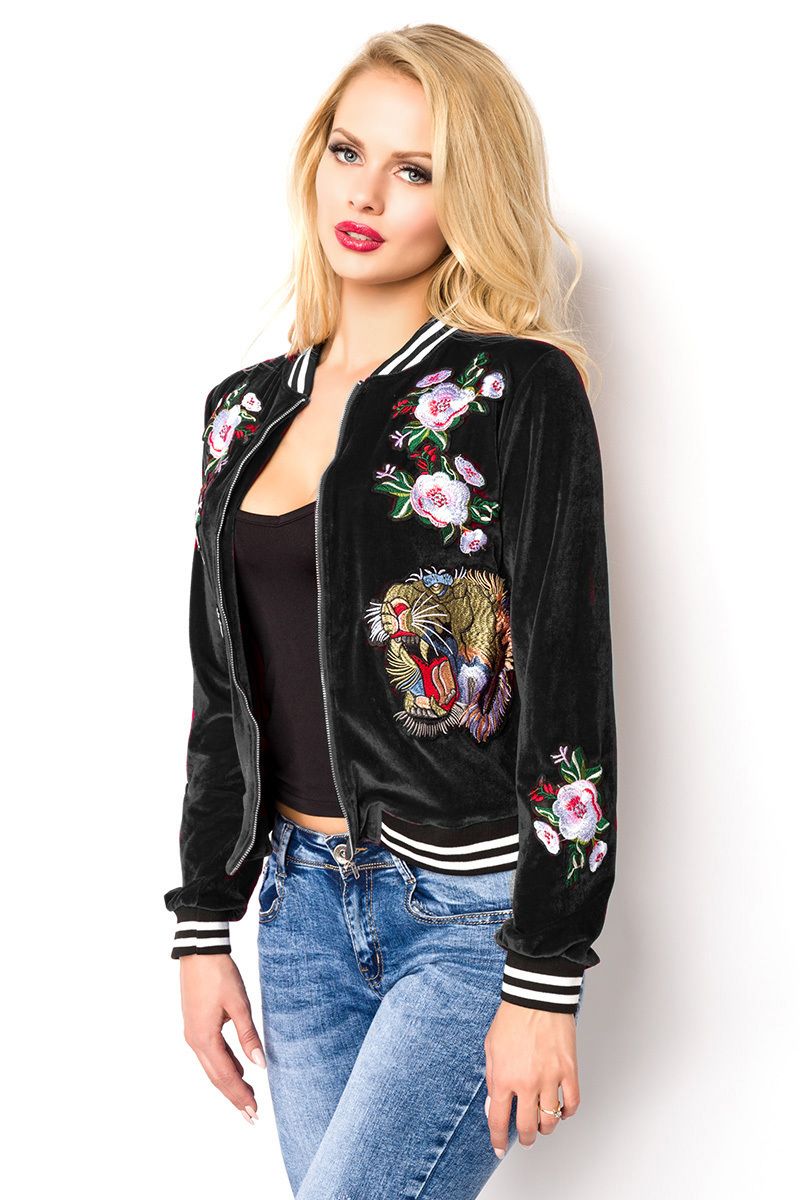 Samtjacke Samtjacke