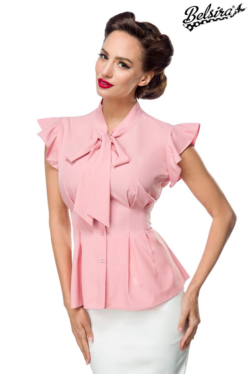 Schluppenbluse rosa 1-50325-007 Schluppenbluse rosa 1-50325-007