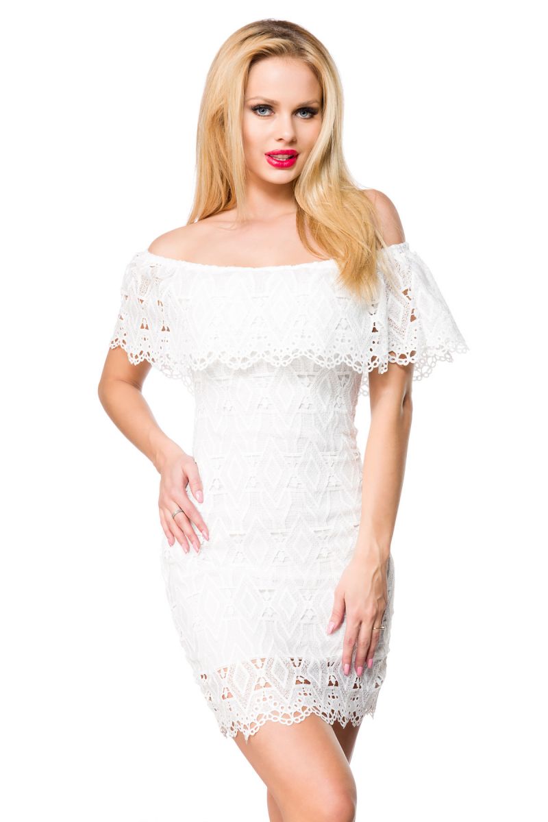 Spitzenkleid weiss 1-15212-014 Spitzenkleid weiss 1-15212-014
