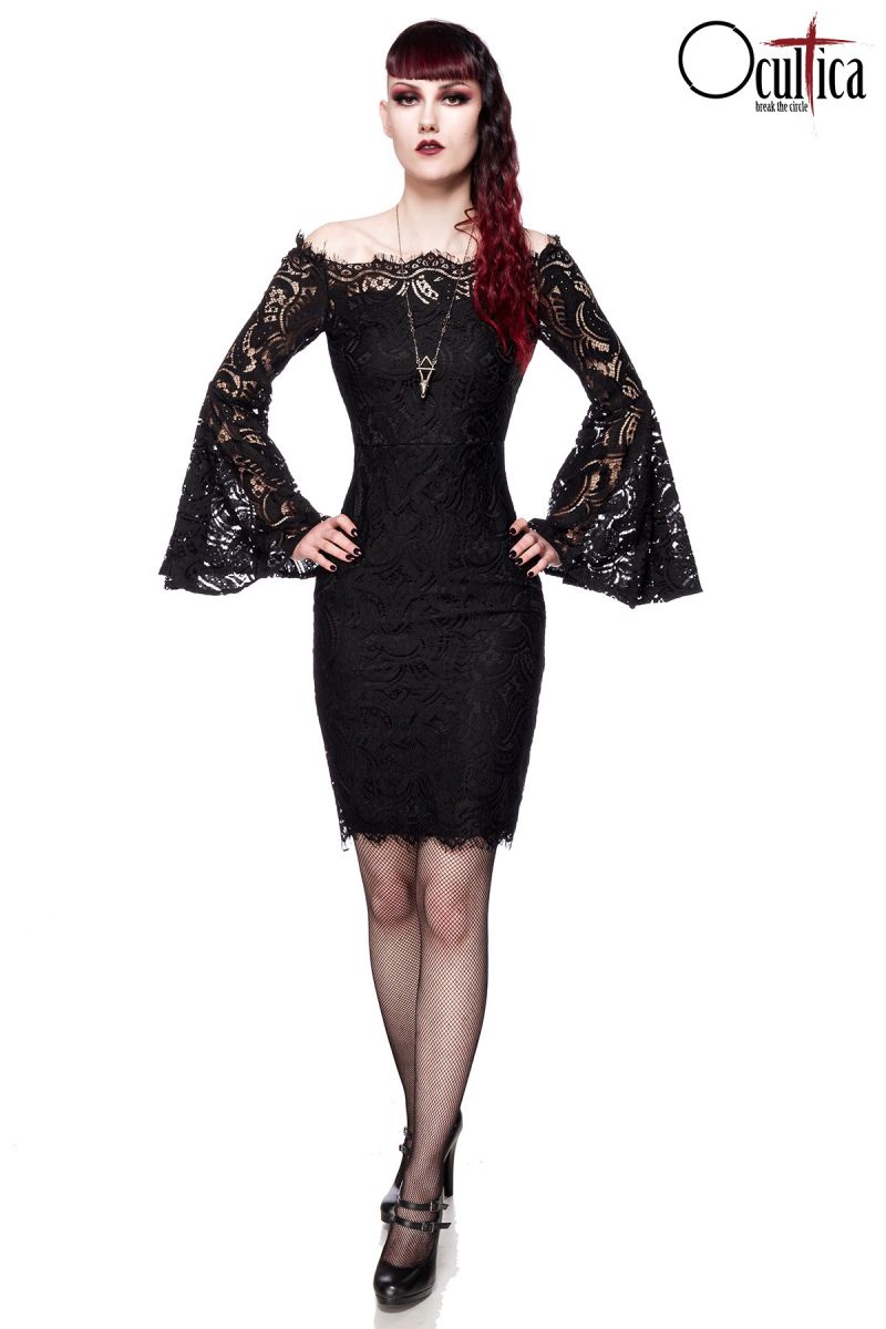 Spitzenkleid schwarz 1-90010-002 Spitzenkleid schwarz 1-90010-002