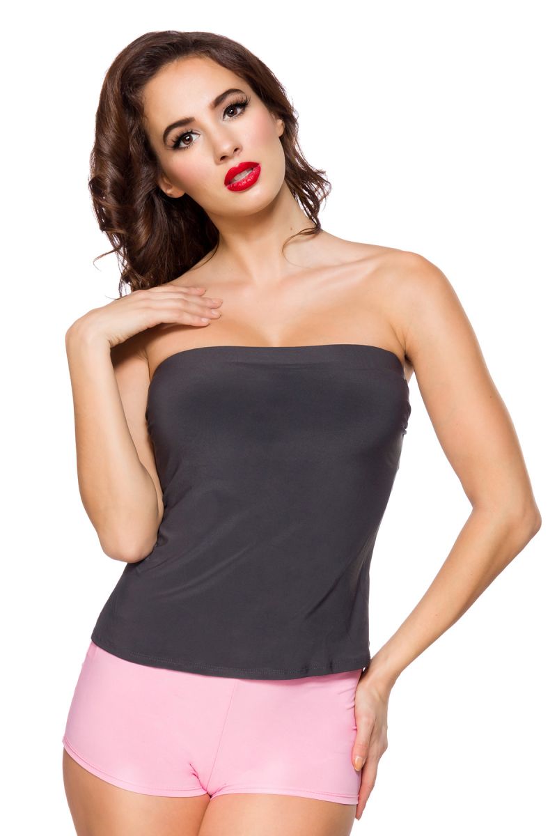 Strapless Top grau 1-14771-079 Strapless Top grau 1-14771-079
