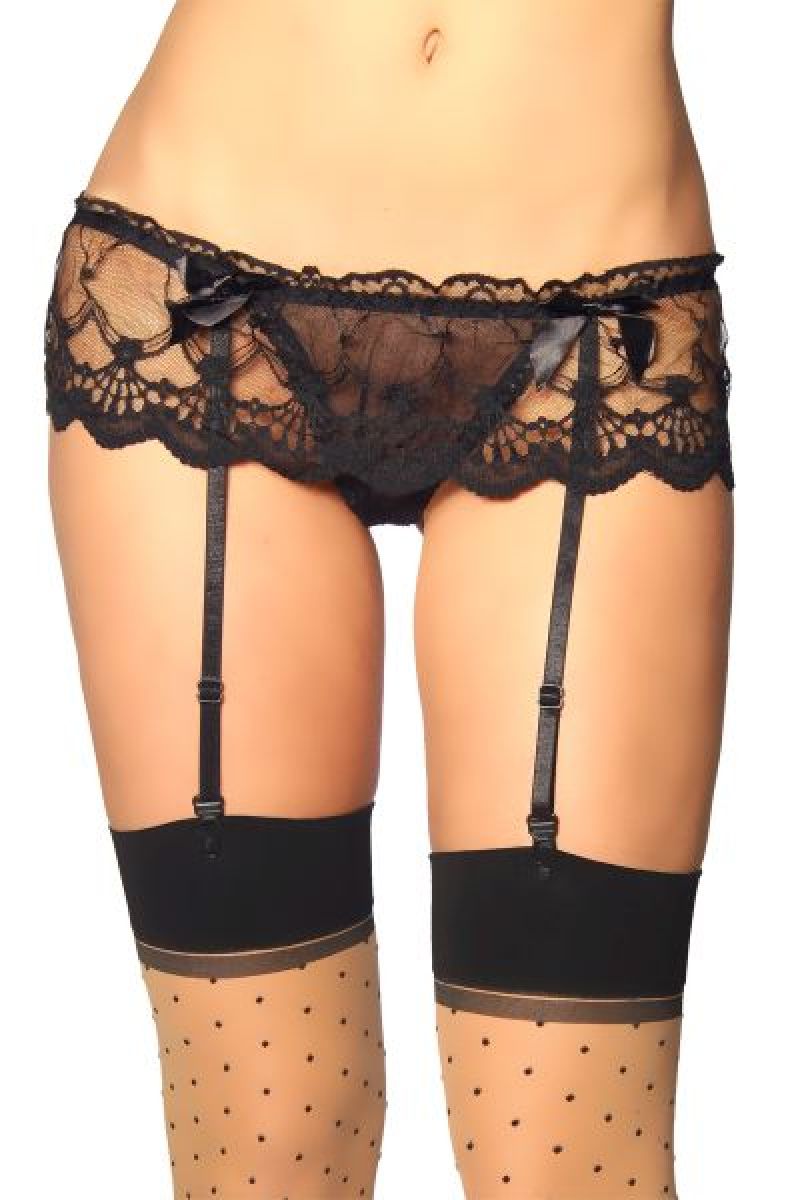 Strapsguertel aus Spitze schwarz 1-11870-002 Strapsguertel aus Spitze schwarz 1-11870-002