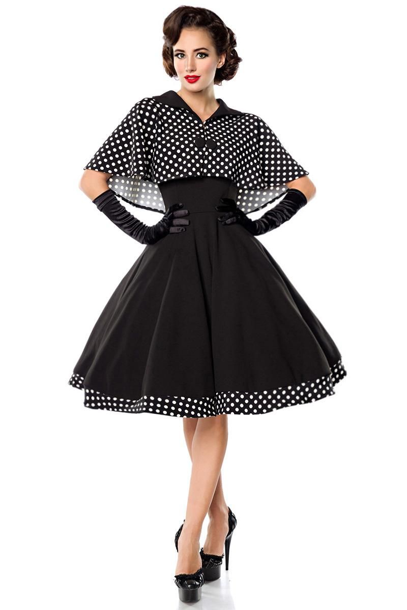 Swing-Kleid mit Cape Swing-Kleid mit Cape