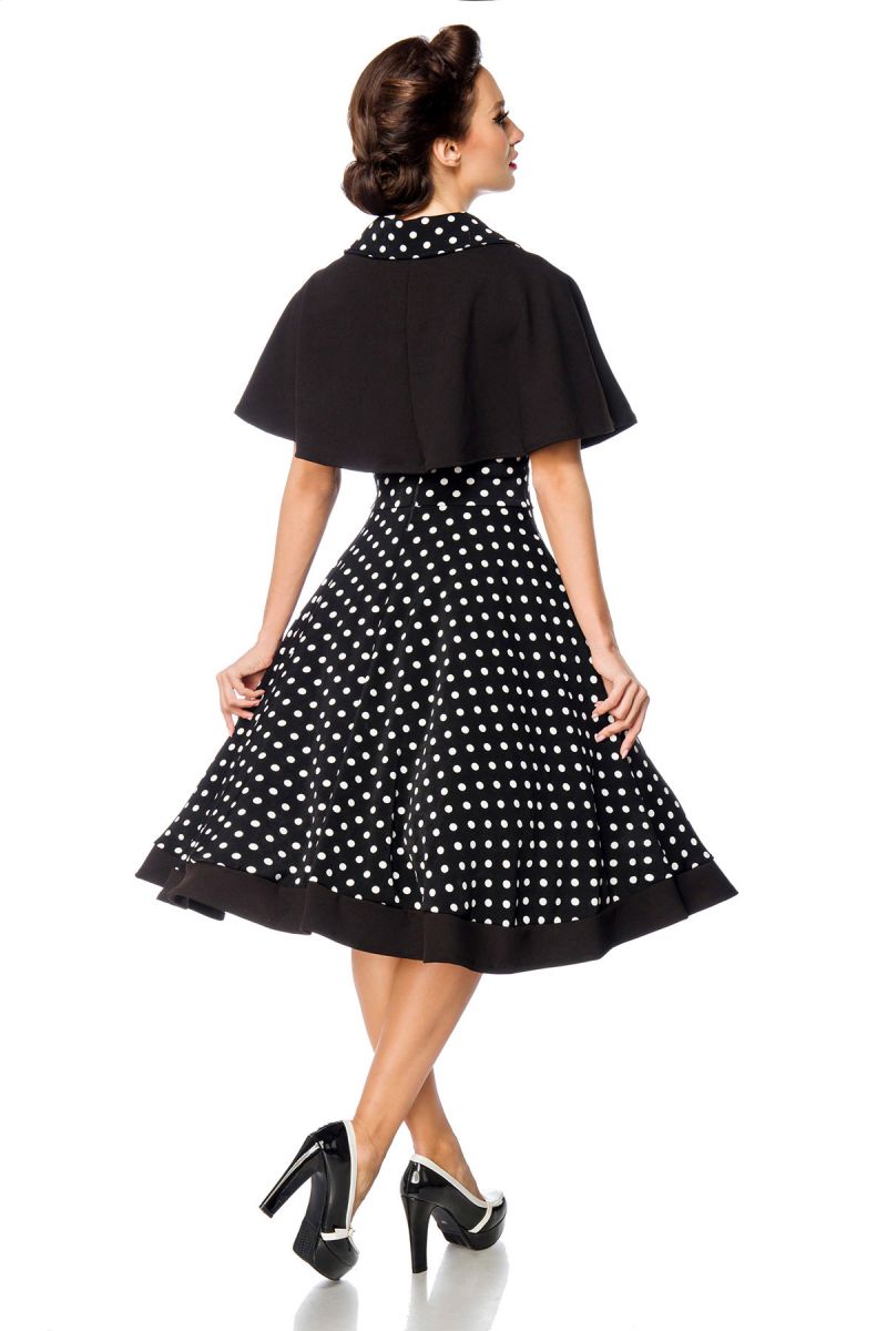 Swing-Kleid mit Cape Swing-Kleid mit Cape